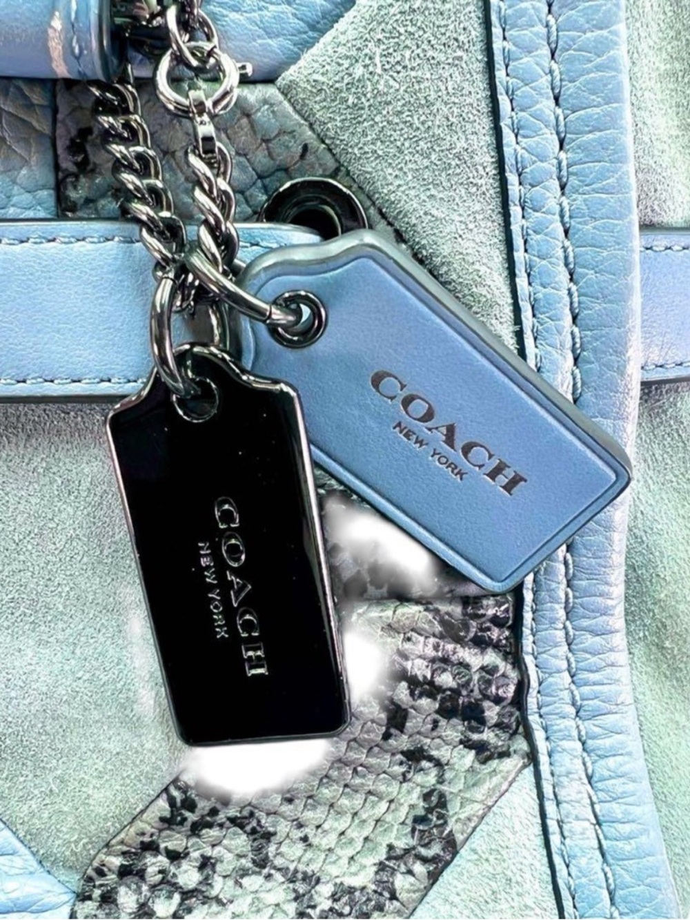 Coach Patchwork Swagger 27 EUC - Picture 7 of 12